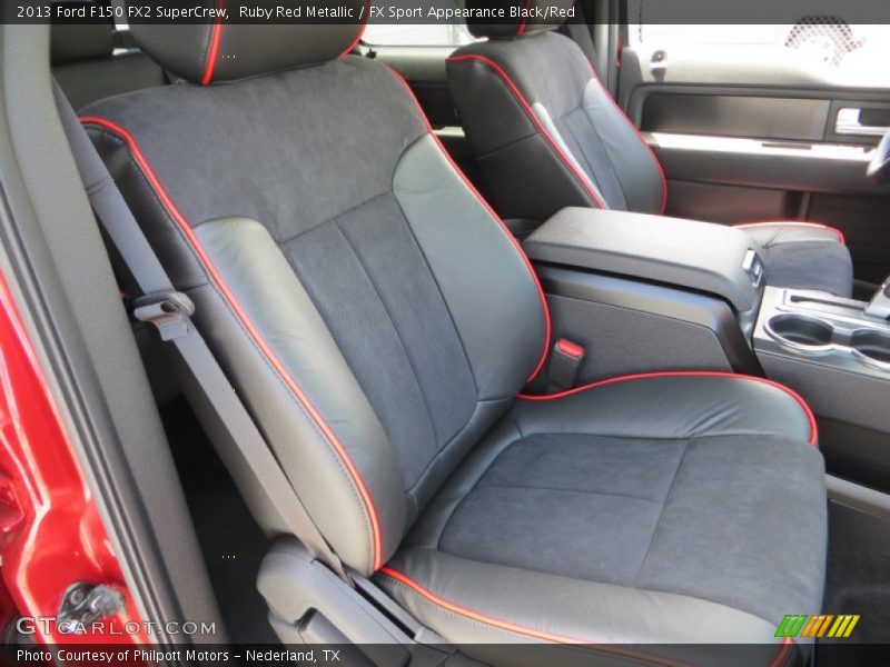 Front Seat of 2013 F150 FX2 SuperCrew