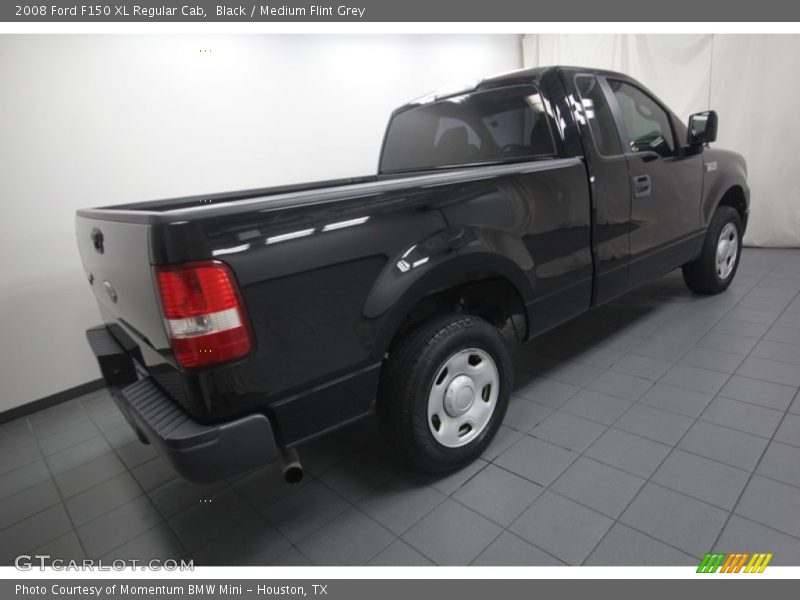 Black / Medium Flint Grey 2008 Ford F150 XL Regular Cab