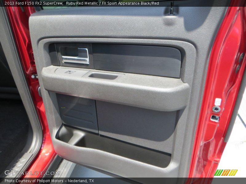 Ruby Red Metallic / FX Sport Appearance Black/Red 2013 Ford F150 FX2 SuperCrew