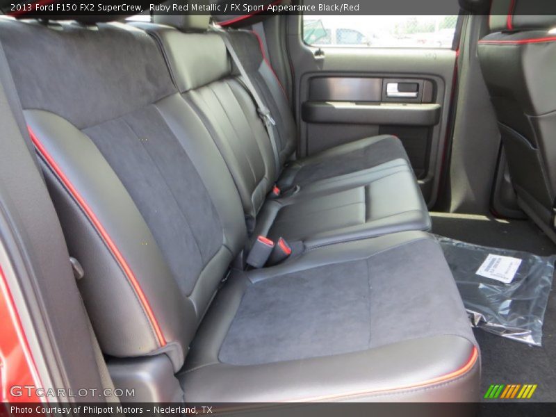 Rear Seat of 2013 F150 FX2 SuperCrew