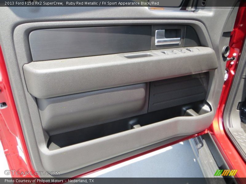 Ruby Red Metallic / FX Sport Appearance Black/Red 2013 Ford F150 FX2 SuperCrew