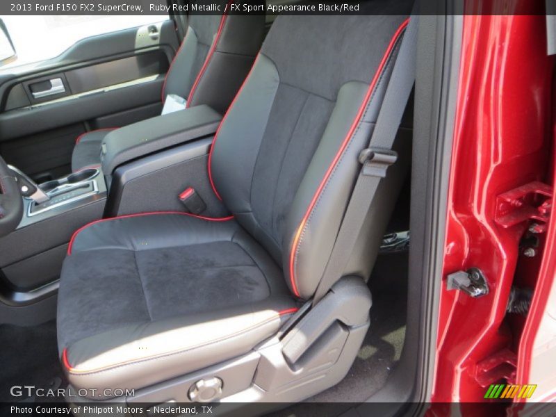 Ruby Red Metallic / FX Sport Appearance Black/Red 2013 Ford F150 FX2 SuperCrew