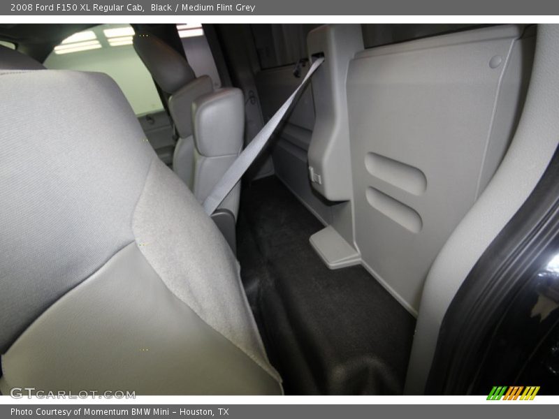 Black / Medium Flint Grey 2008 Ford F150 XL Regular Cab