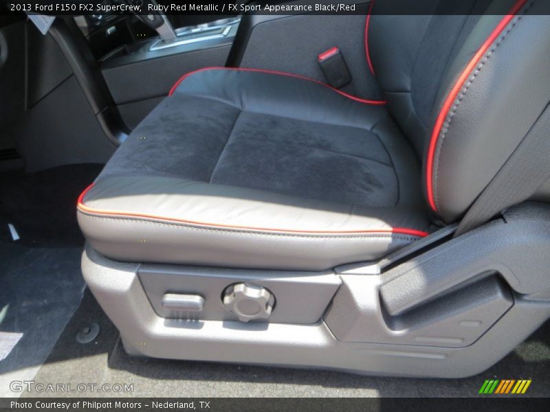 Ruby Red Metallic / FX Sport Appearance Black/Red 2013 Ford F150 FX2 SuperCrew