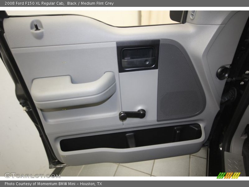 Black / Medium Flint Grey 2008 Ford F150 XL Regular Cab