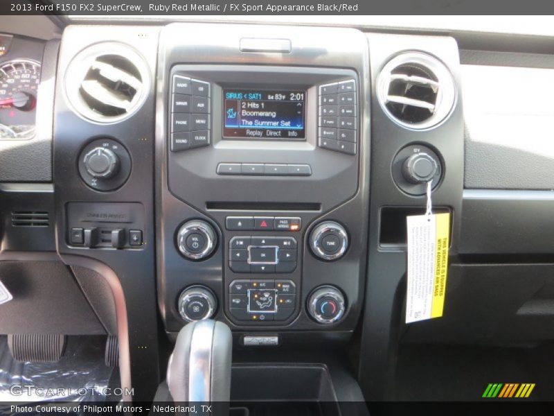 Ruby Red Metallic / FX Sport Appearance Black/Red 2013 Ford F150 FX2 SuperCrew