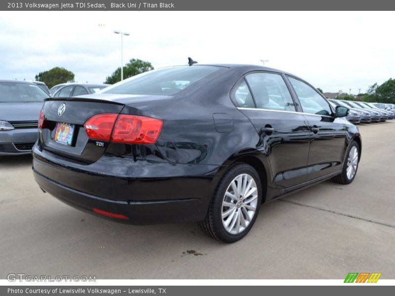 Black Uni / Titan Black 2013 Volkswagen Jetta TDI Sedan