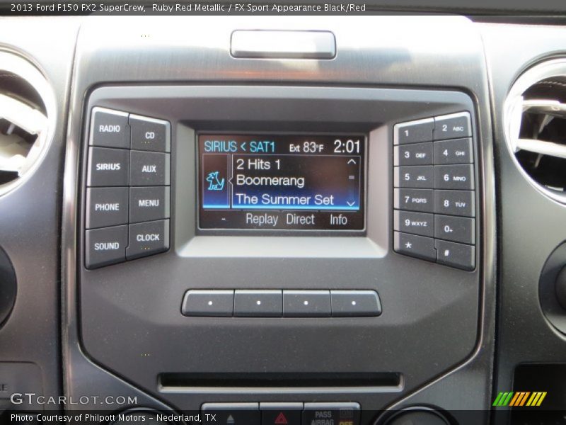 Ruby Red Metallic / FX Sport Appearance Black/Red 2013 Ford F150 FX2 SuperCrew