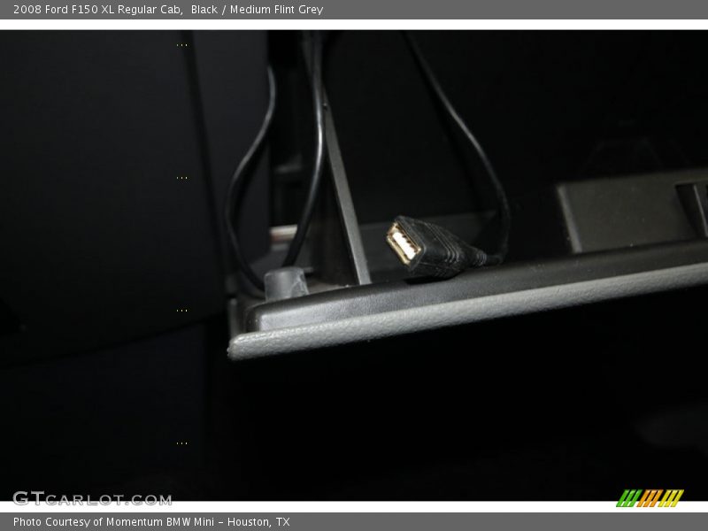 Black / Medium Flint Grey 2008 Ford F150 XL Regular Cab