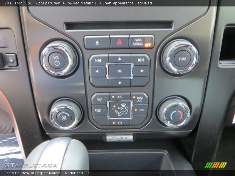 Ruby Red Metallic / FX Sport Appearance Black/Red 2013 Ford F150 FX2 SuperCrew