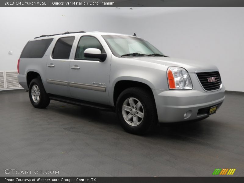 Quicksilver Metallic / Light Titanium 2013 GMC Yukon XL SLT