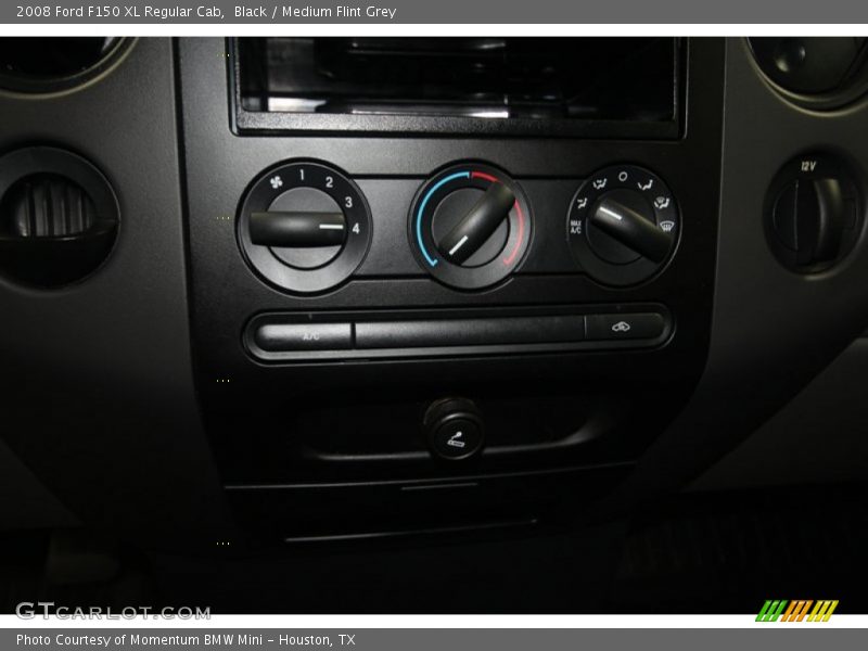 Black / Medium Flint Grey 2008 Ford F150 XL Regular Cab
