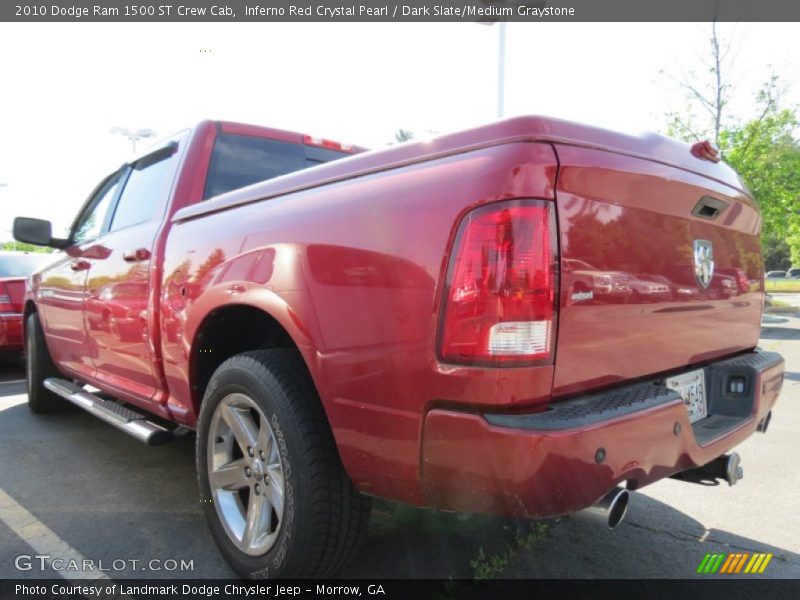 Inferno Red Crystal Pearl / Dark Slate/Medium Graystone 2010 Dodge Ram 1500 ST Crew Cab