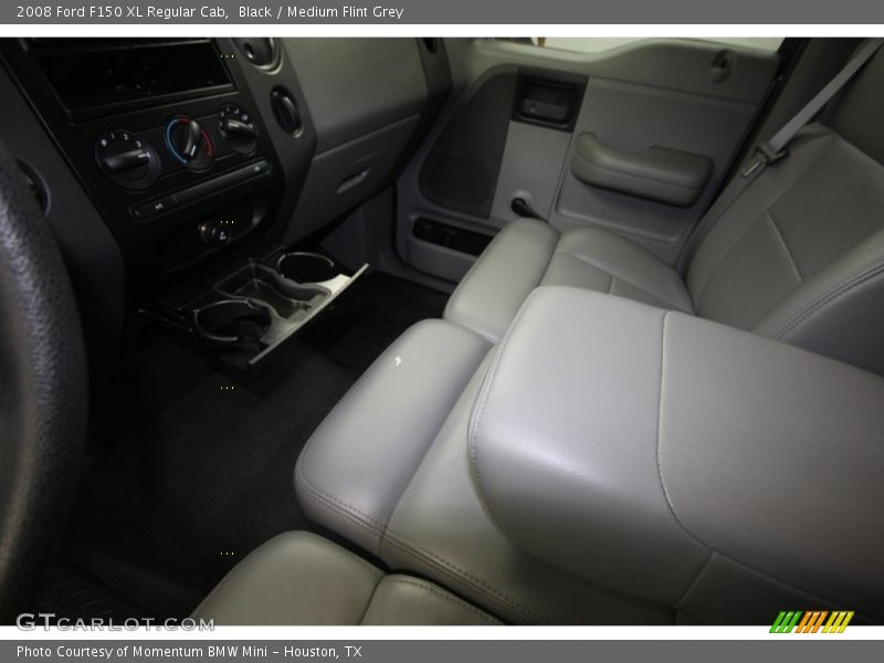 Black / Medium Flint Grey 2008 Ford F150 XL Regular Cab