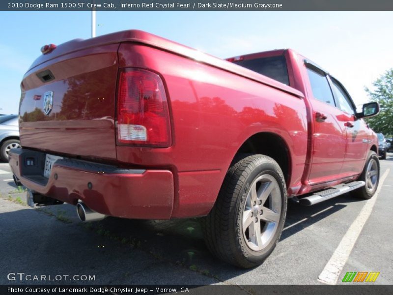 Inferno Red Crystal Pearl / Dark Slate/Medium Graystone 2010 Dodge Ram 1500 ST Crew Cab