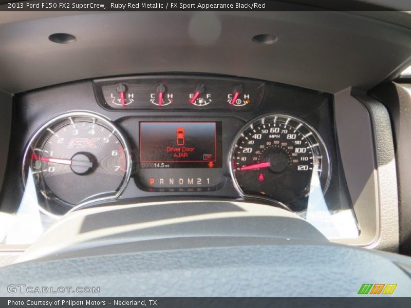  2013 F150 FX2 SuperCrew FX2 SuperCrew Gauges