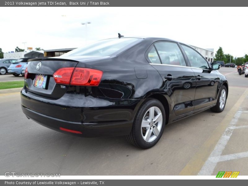 Black Uni / Titan Black 2013 Volkswagen Jetta TDI Sedan