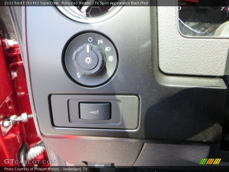 Ruby Red Metallic / FX Sport Appearance Black/Red 2013 Ford F150 FX2 SuperCrew