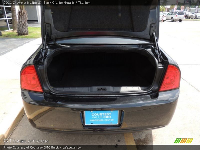 Black Granite Metallic / Titanium 2011 Chevrolet Malibu LS