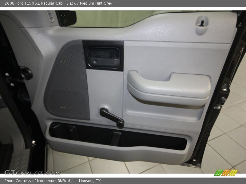 Black / Medium Flint Grey 2008 Ford F150 XL Regular Cab