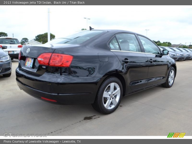 Black Uni / Titan Black 2013 Volkswagen Jetta TDI Sedan