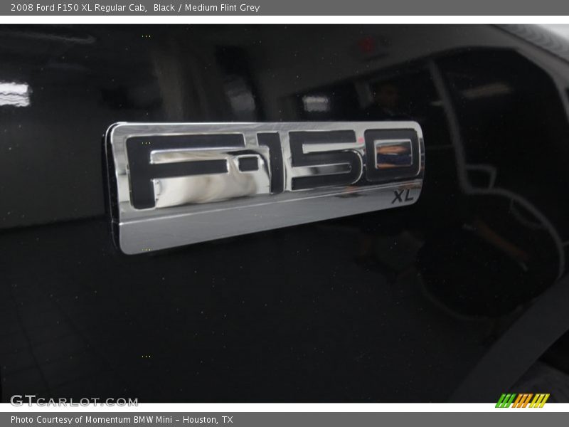Black / Medium Flint Grey 2008 Ford F150 XL Regular Cab