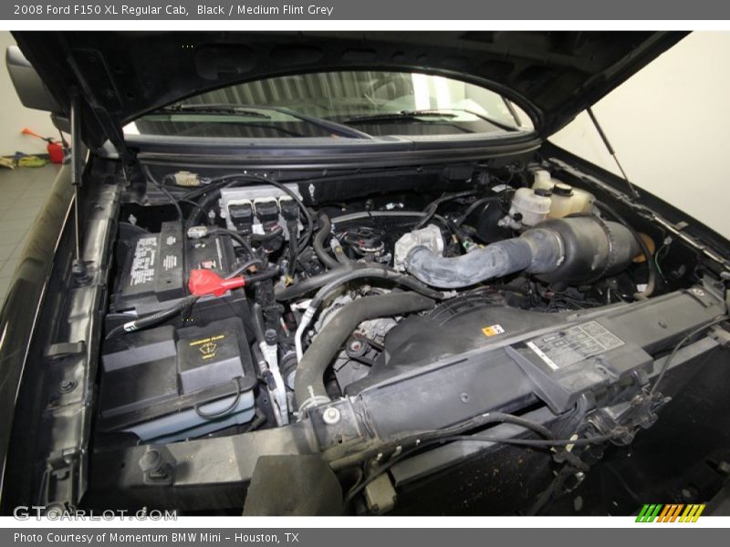 Black / Medium Flint Grey 2008 Ford F150 XL Regular Cab