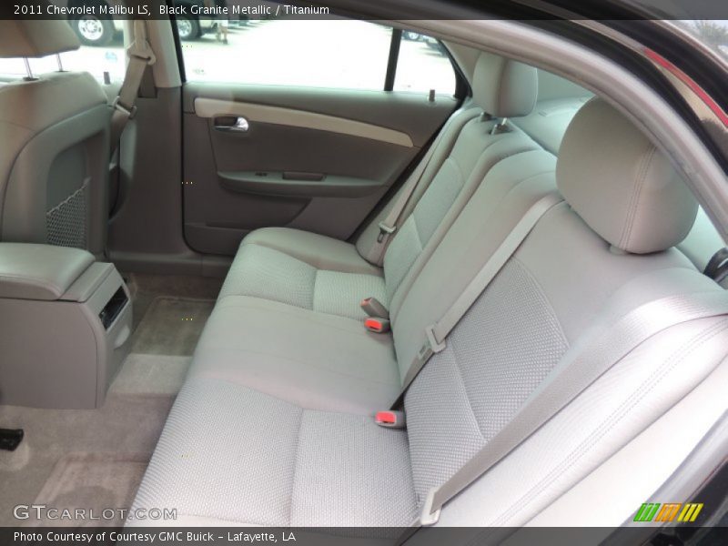 Black Granite Metallic / Titanium 2011 Chevrolet Malibu LS