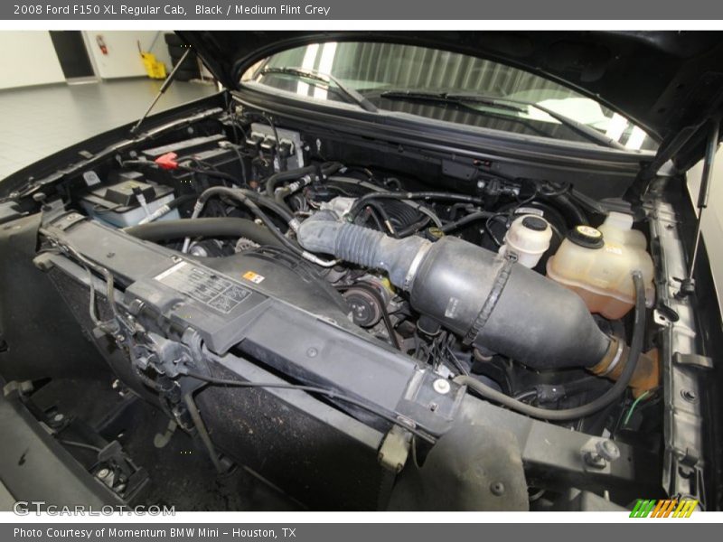 Black / Medium Flint Grey 2008 Ford F150 XL Regular Cab