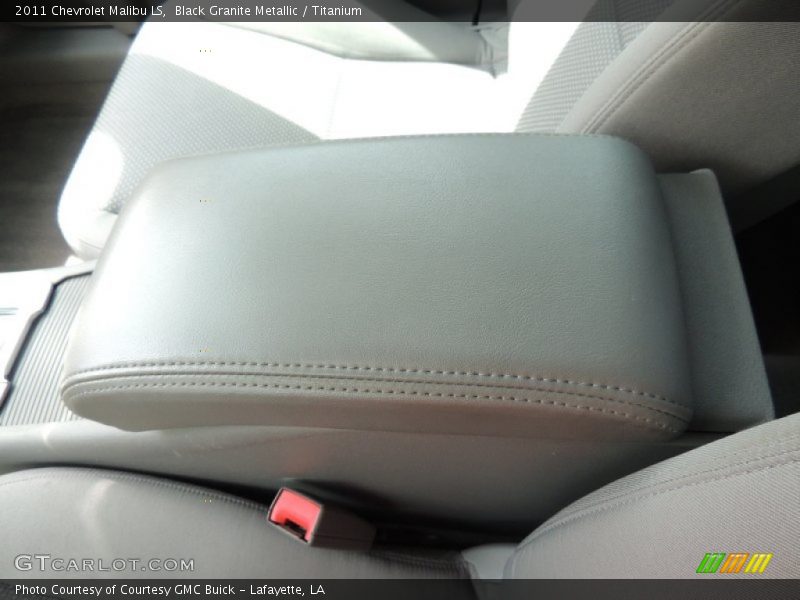 Black Granite Metallic / Titanium 2011 Chevrolet Malibu LS