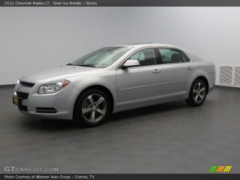Silver Ice Metallic / Ebony 2012 Chevrolet Malibu LT