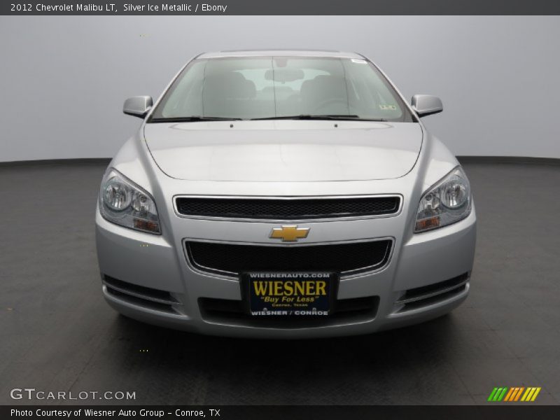 Silver Ice Metallic / Ebony 2012 Chevrolet Malibu LT
