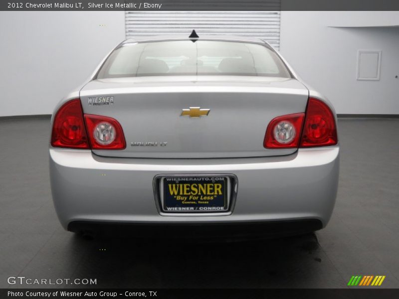 Silver Ice Metallic / Ebony 2012 Chevrolet Malibu LT