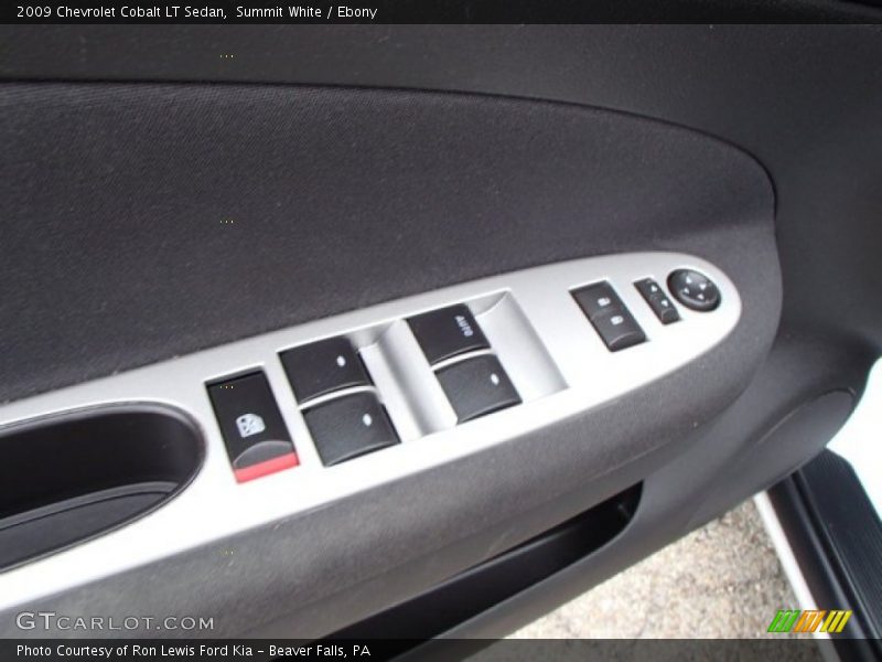 Summit White / Ebony 2009 Chevrolet Cobalt LT Sedan