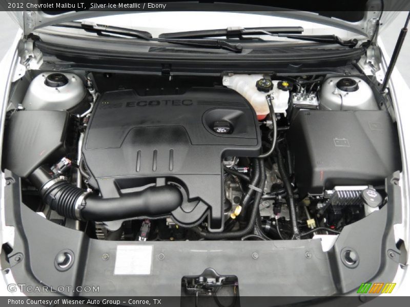 Silver Ice Metallic / Ebony 2012 Chevrolet Malibu LT