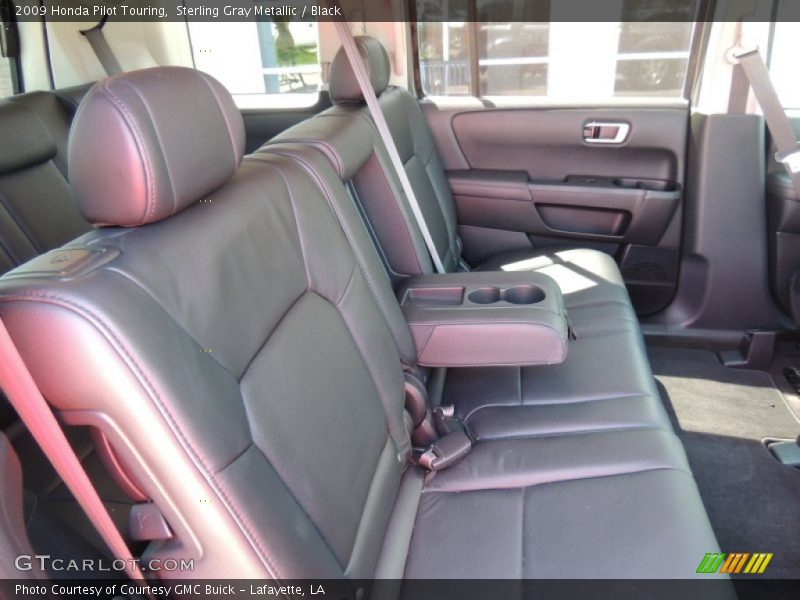Sterling Gray Metallic / Black 2009 Honda Pilot Touring