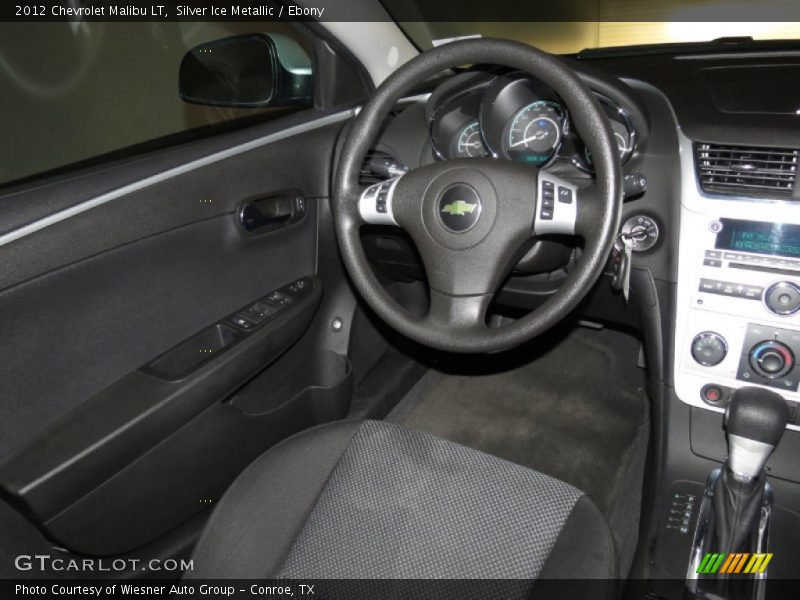 Silver Ice Metallic / Ebony 2012 Chevrolet Malibu LT