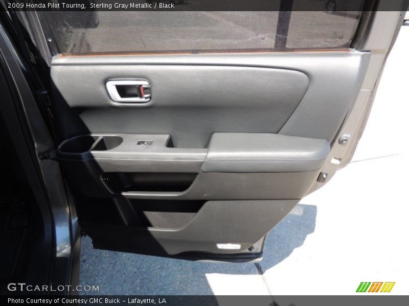 Sterling Gray Metallic / Black 2009 Honda Pilot Touring