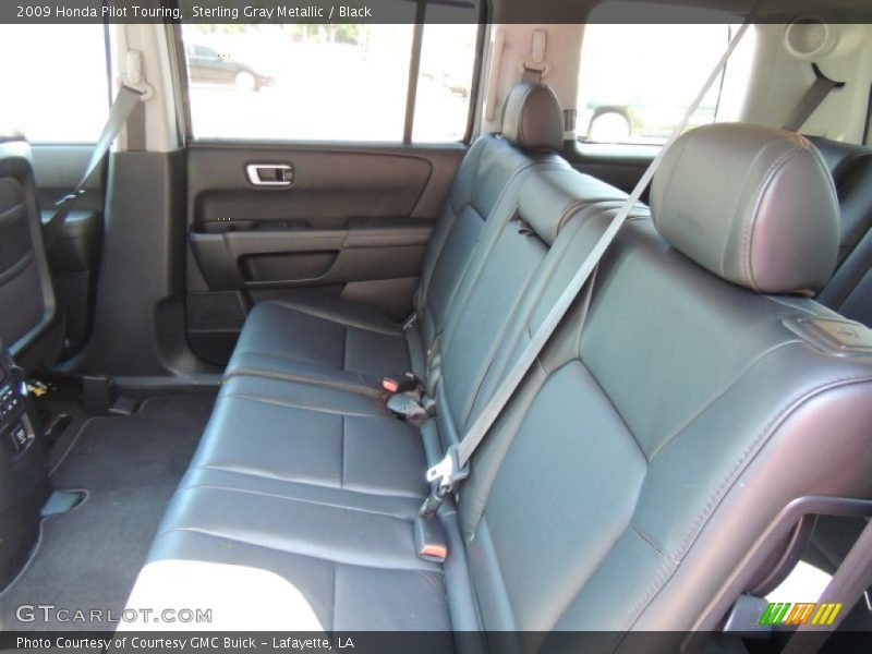 Sterling Gray Metallic / Black 2009 Honda Pilot Touring