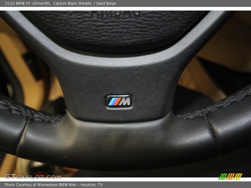 Carbon Black Metallic / Sand Beige 2010 BMW X5 xDrive48i