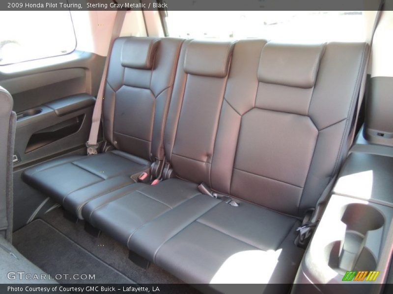 Sterling Gray Metallic / Black 2009 Honda Pilot Touring