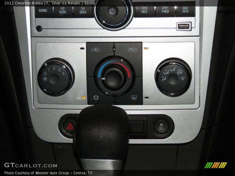 Silver Ice Metallic / Ebony 2012 Chevrolet Malibu LT