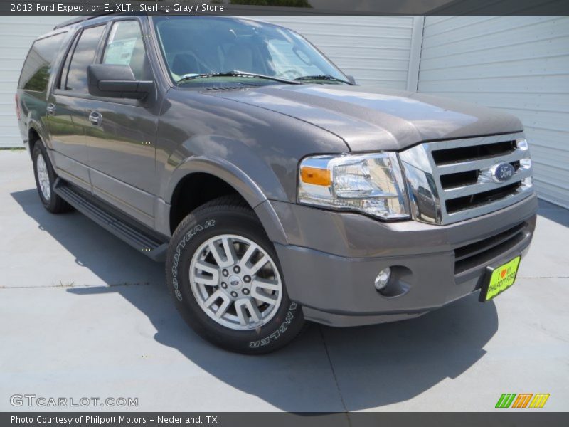 Sterling Gray / Stone 2013 Ford Expedition EL XLT