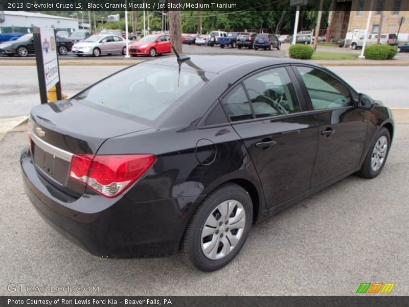 Black Granite Metallic / Jet Black/Medium Titanium 2013 Chevrolet Cruze LS