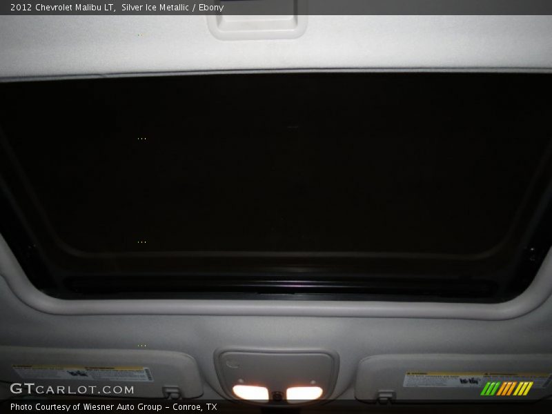 Silver Ice Metallic / Ebony 2012 Chevrolet Malibu LT