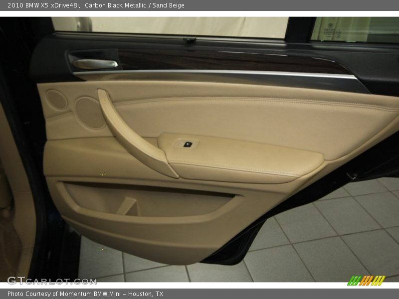 Carbon Black Metallic / Sand Beige 2010 BMW X5 xDrive48i