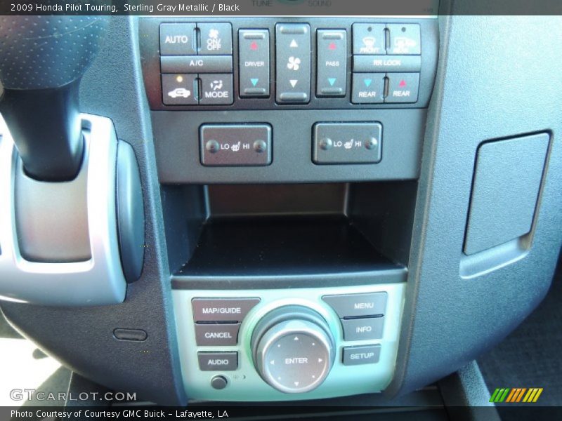 Sterling Gray Metallic / Black 2009 Honda Pilot Touring
