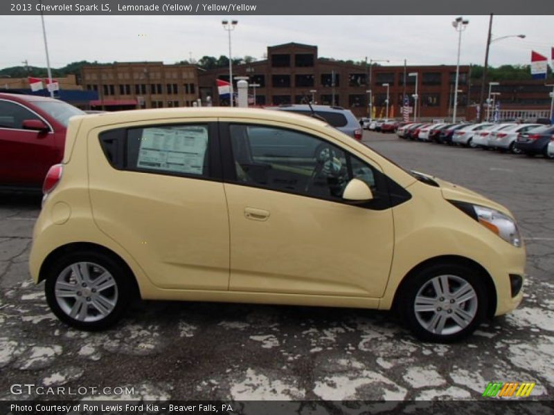 Lemonade (Yellow) / Yellow/Yellow 2013 Chevrolet Spark LS