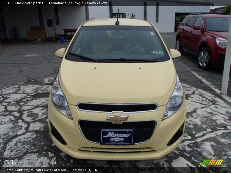 Lemonade (Yellow) / Yellow/Yellow 2013 Chevrolet Spark LS