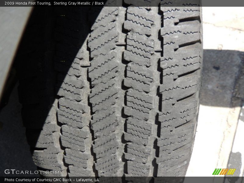 Sterling Gray Metallic / Black 2009 Honda Pilot Touring